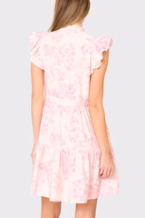 Flutter Sleeve Decked Out Day Dress